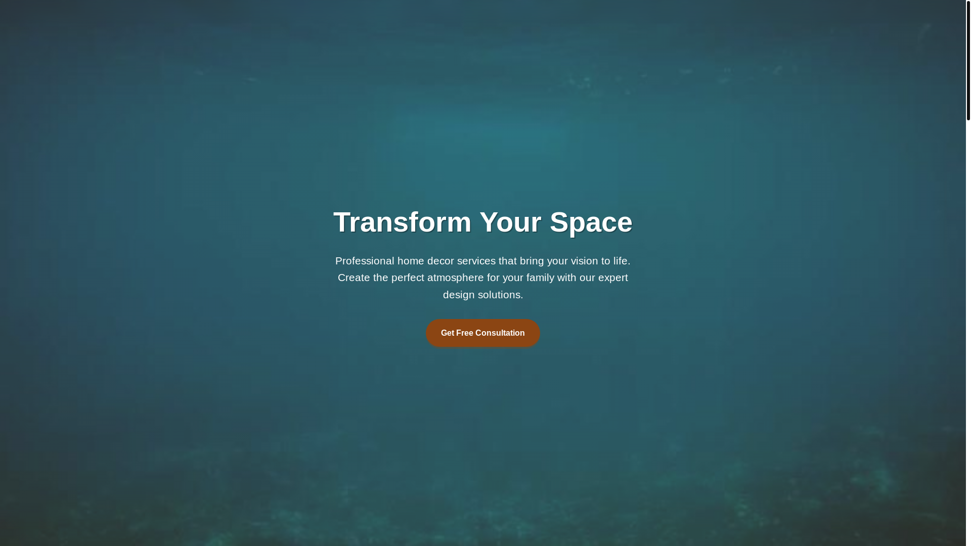 website screenshot of https://calmnestdecor.shop/