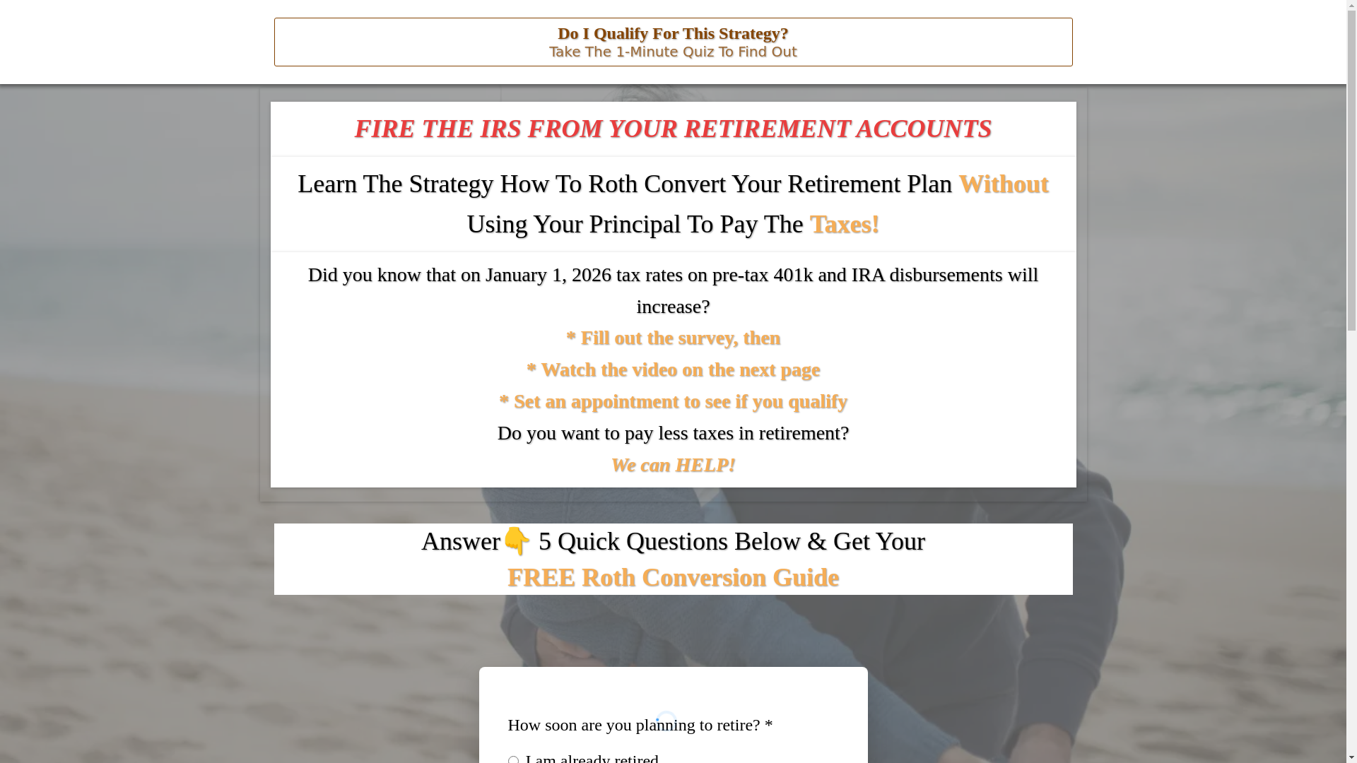 website screenshot of https://thetaxfreeplan.online/