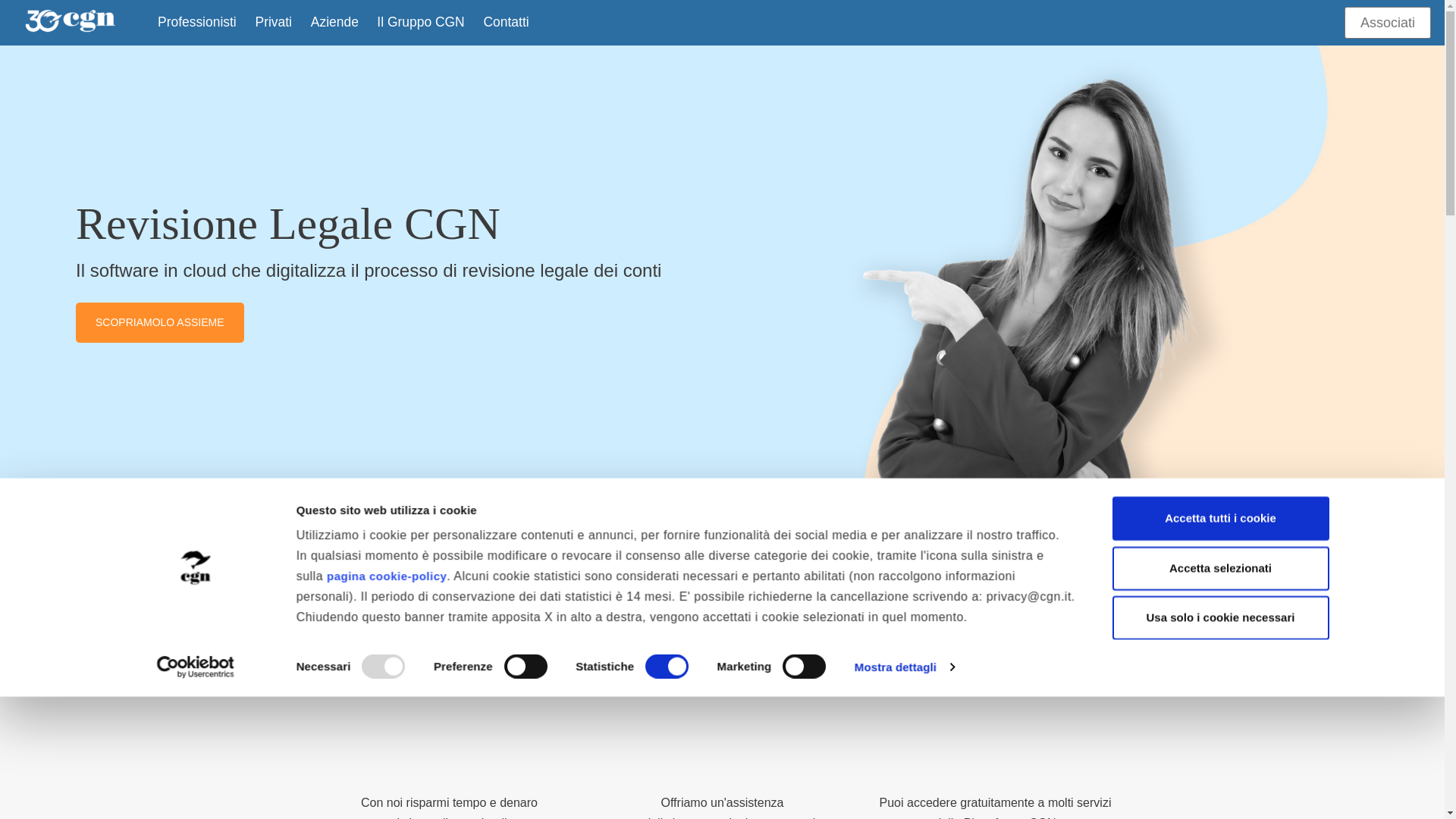 website screenshot of https://cgn.it/