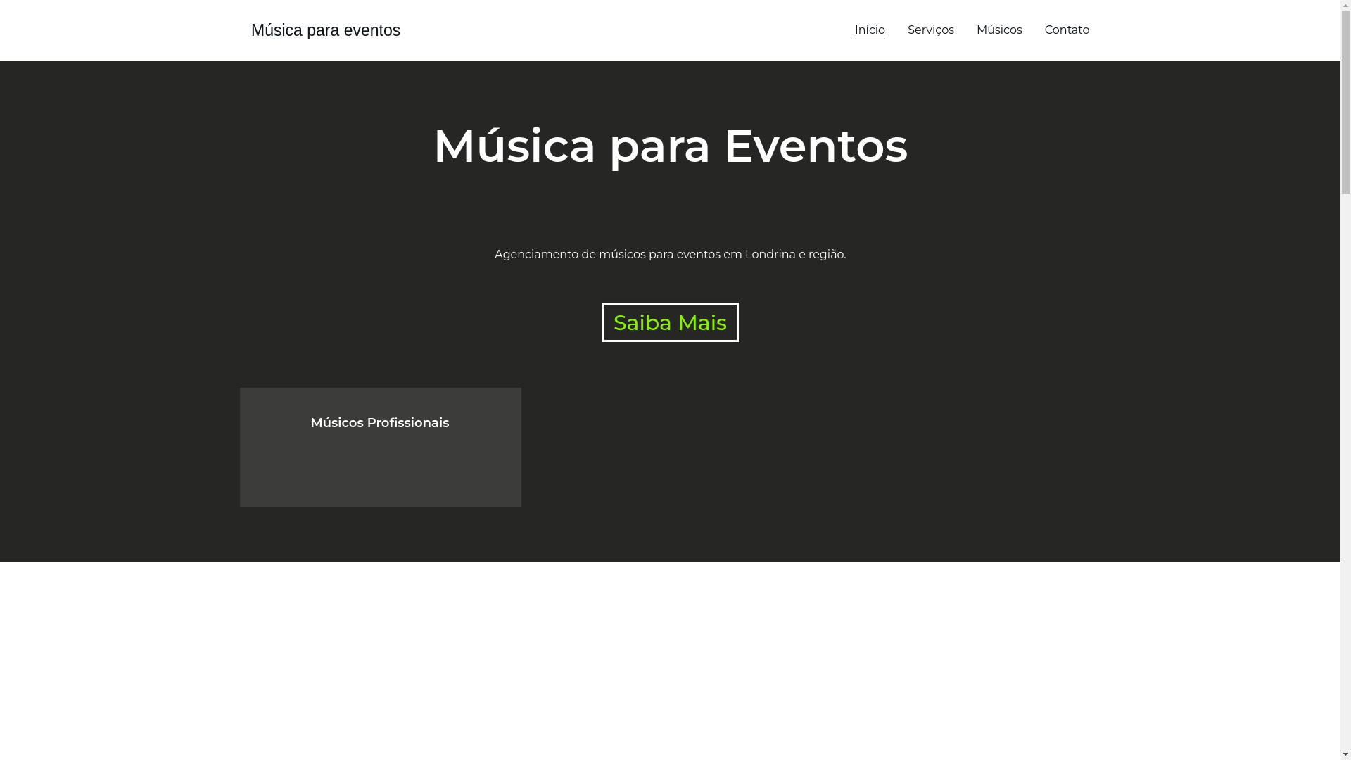 website screenshot of https://xn--msicaprofissionalforeventos-w1c.com/