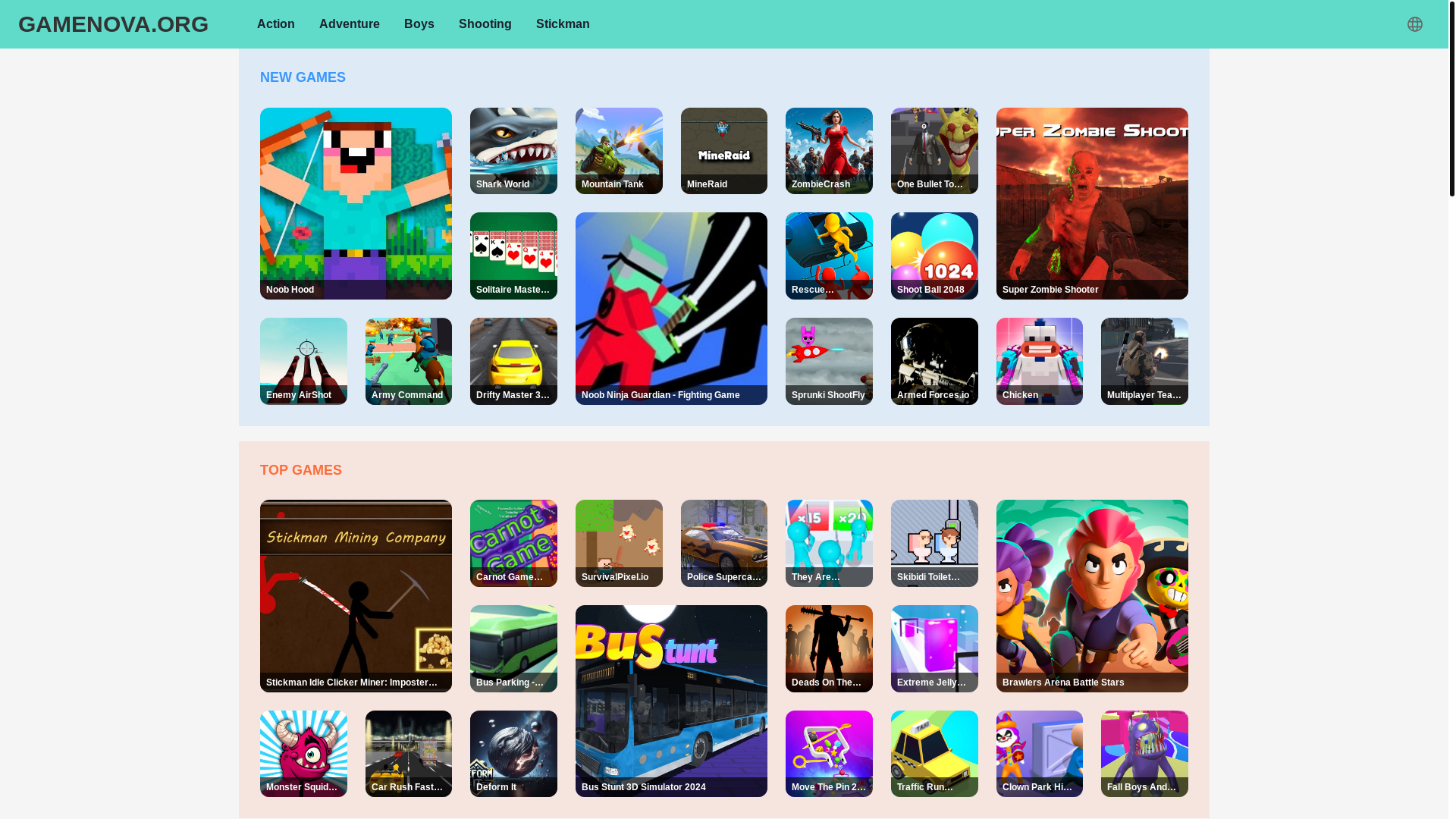 website screenshot of https://gamenova-org.pages.dev/