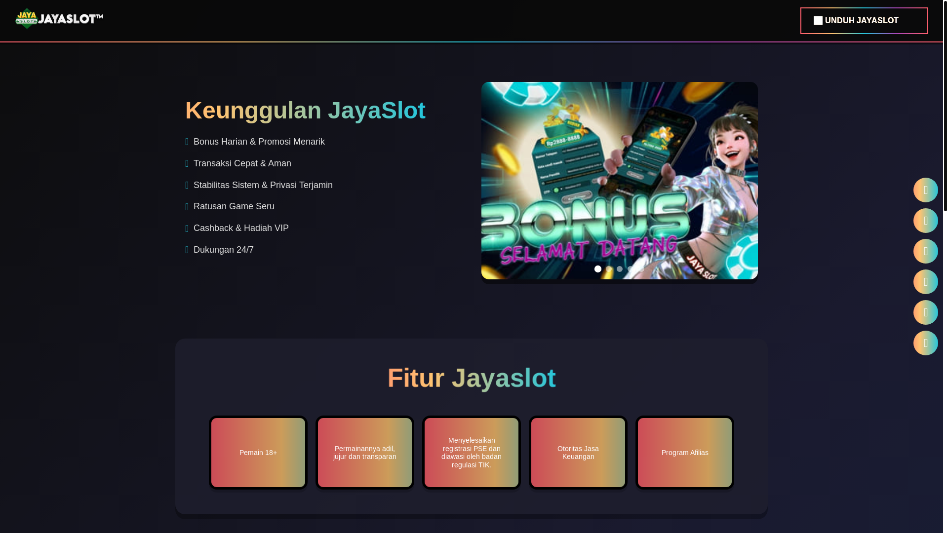 website screenshot of https://jayaslott1.xyz/
