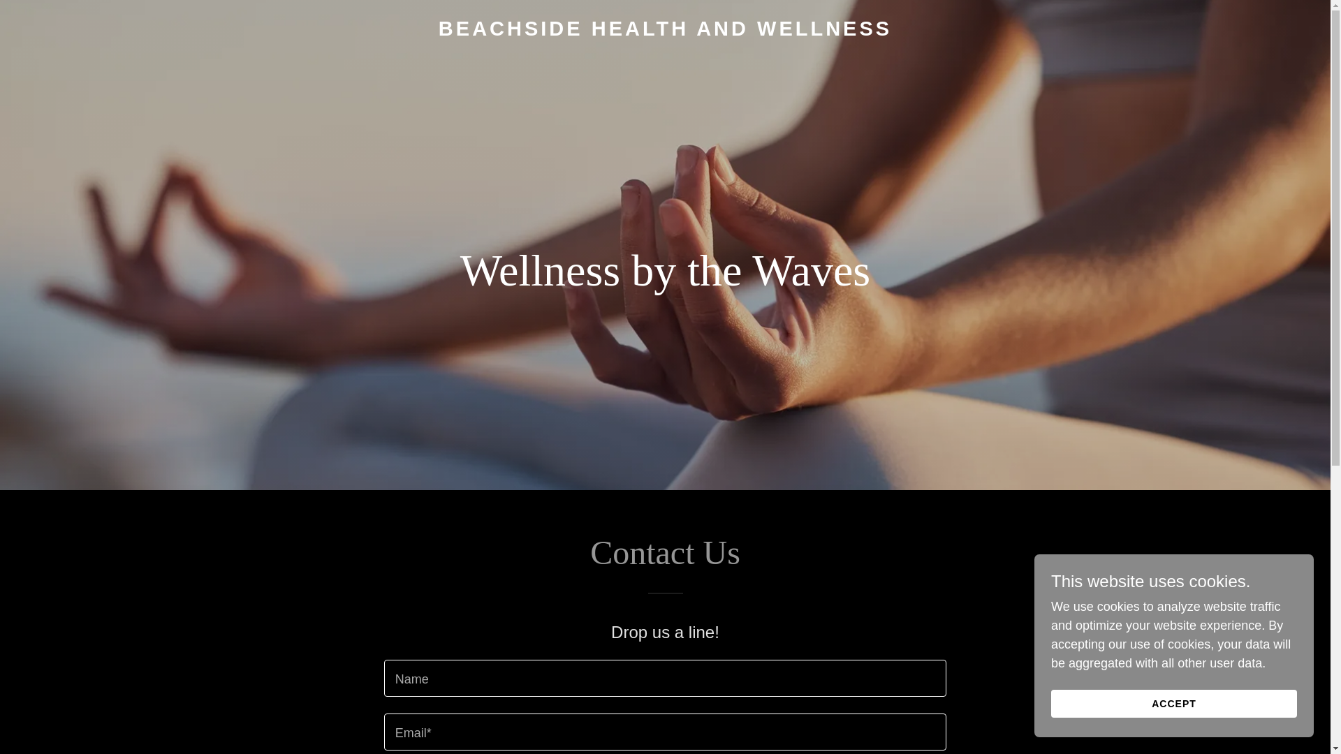 website screenshot of https://beachsidehealthandwellness.com/