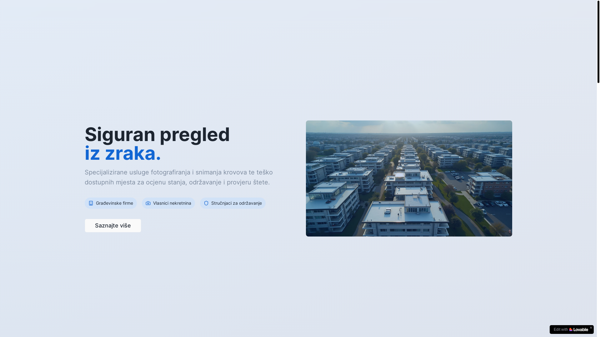 website screenshot of https://droneinspekt.eu/