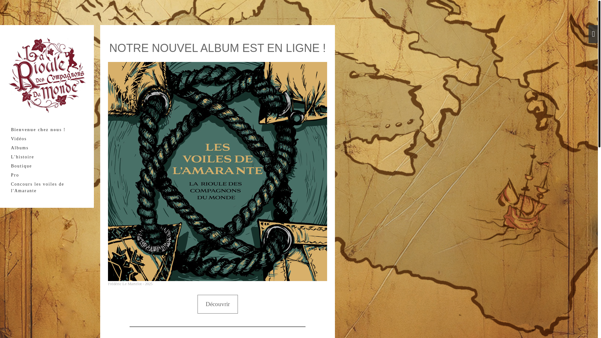 website screenshot of https://lariouleofficiel.fr/