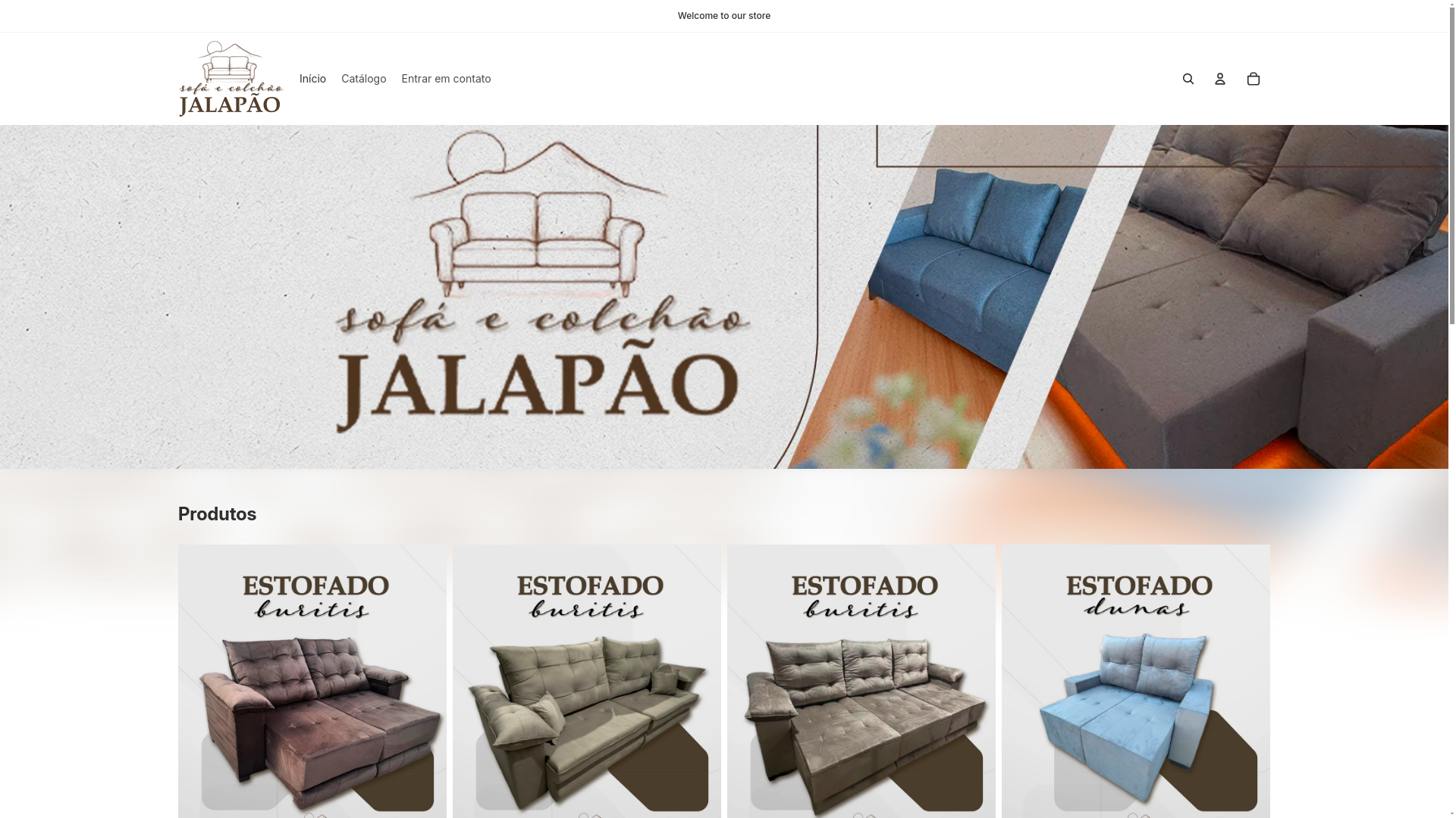 website screenshot of https://sofaecolchaojalapao.com.br/