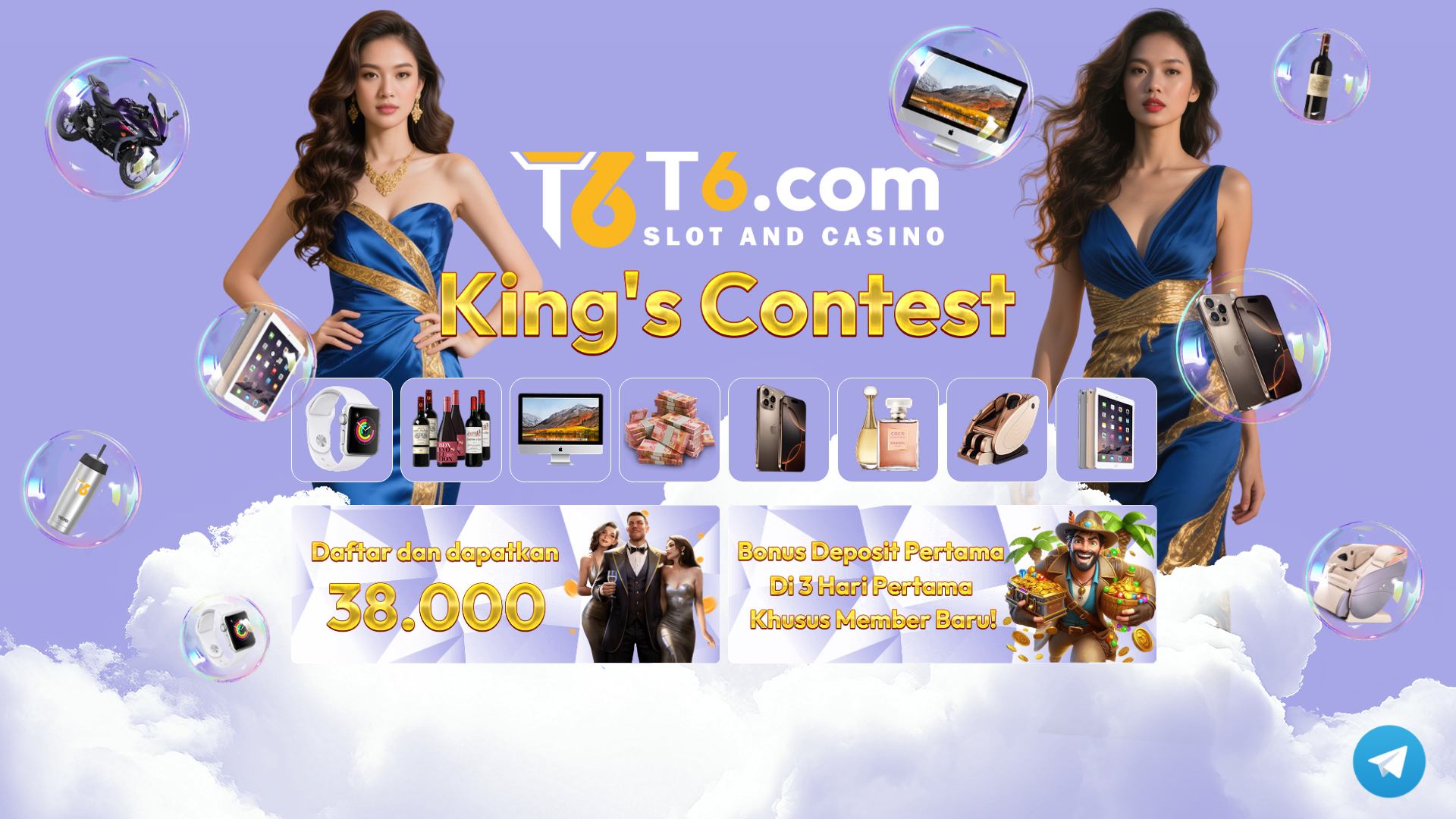website screenshot of https://contest-t6k.com/