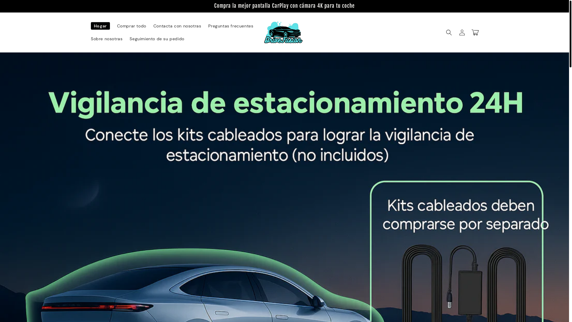 website screenshot of https://mydrivefusion.com/