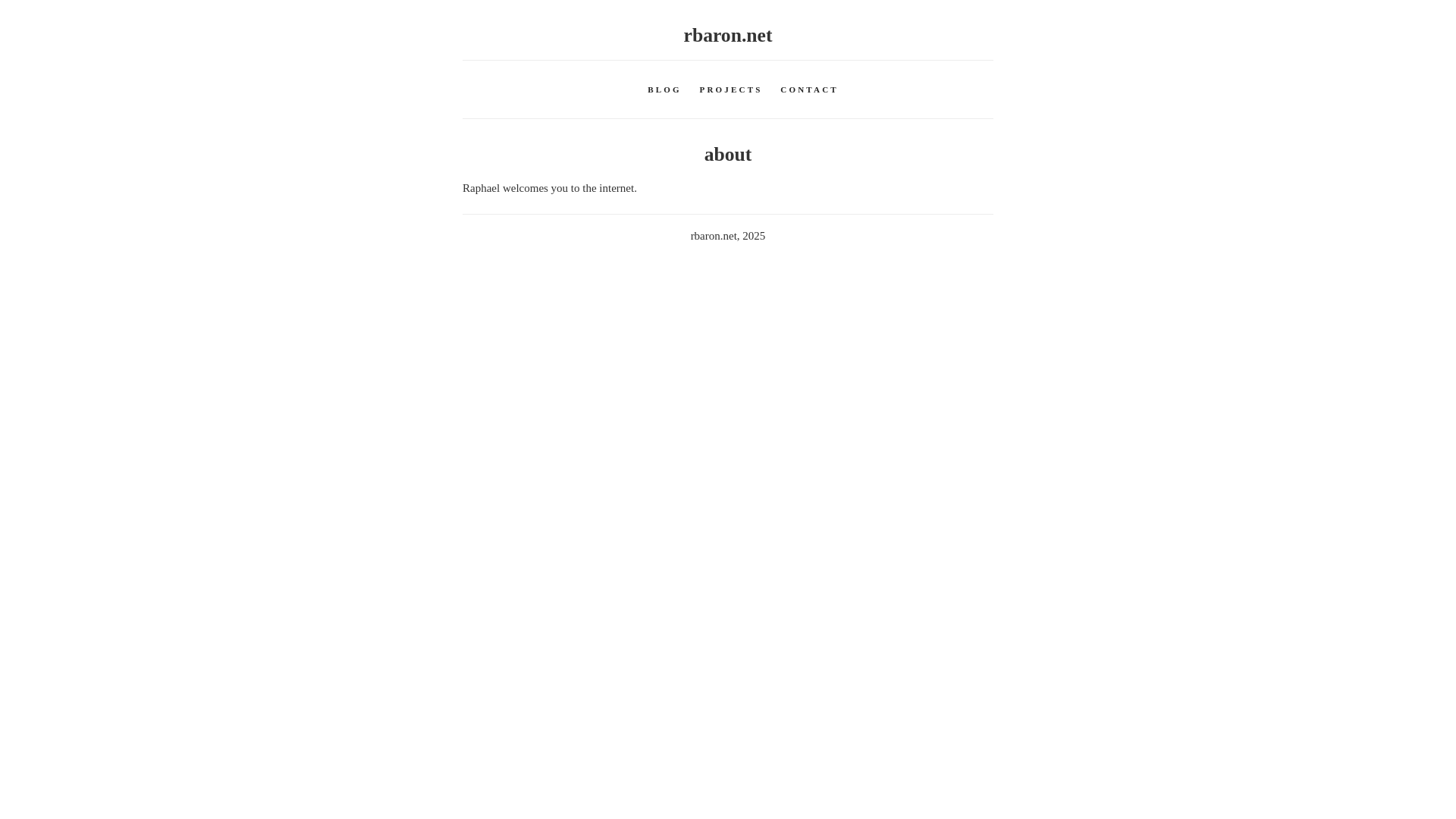 website screenshot of https://rbaron-net.pages.dev/
