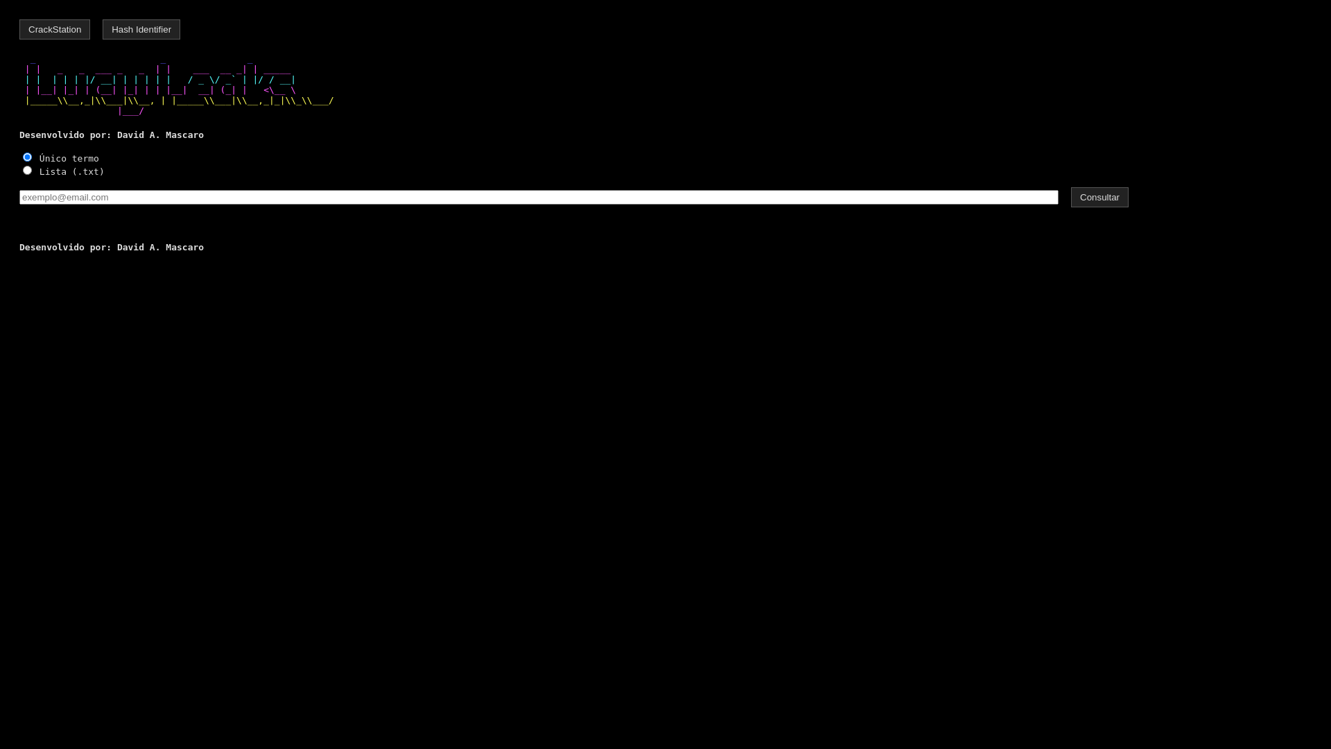 website screenshot of https://senhaaki.pages.dev/