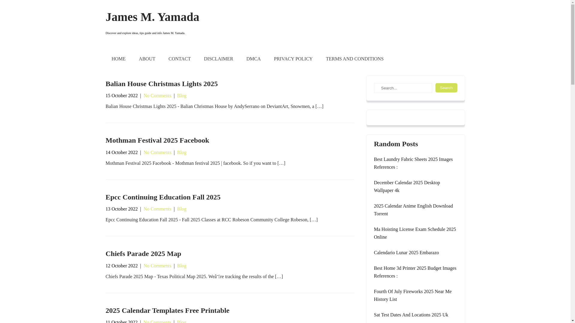 website screenshot of https://jamesmyamada.pages.dev/
