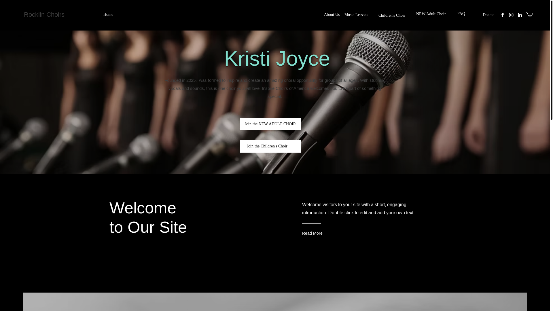 website screenshot of https://kristijoyce.com/