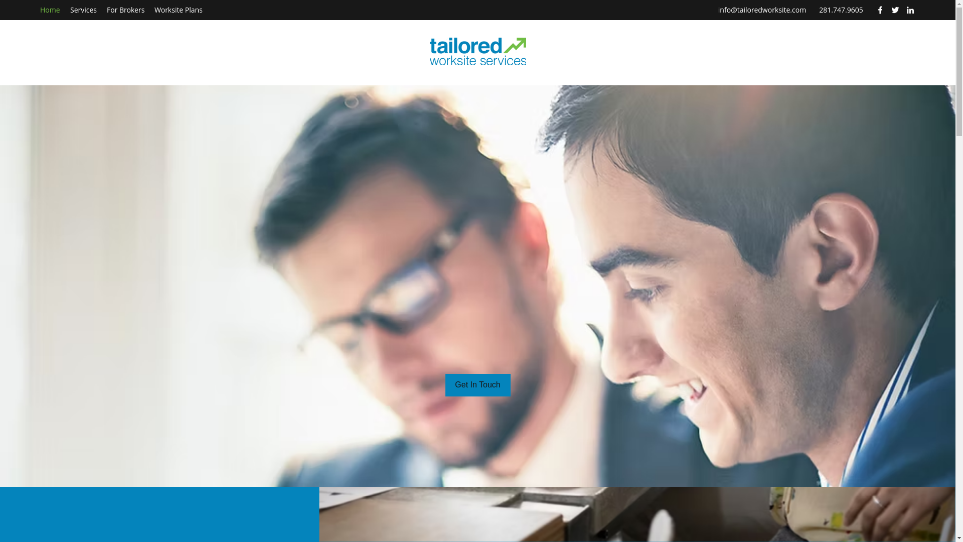 website screenshot of https://scaletailoredworksite.com/