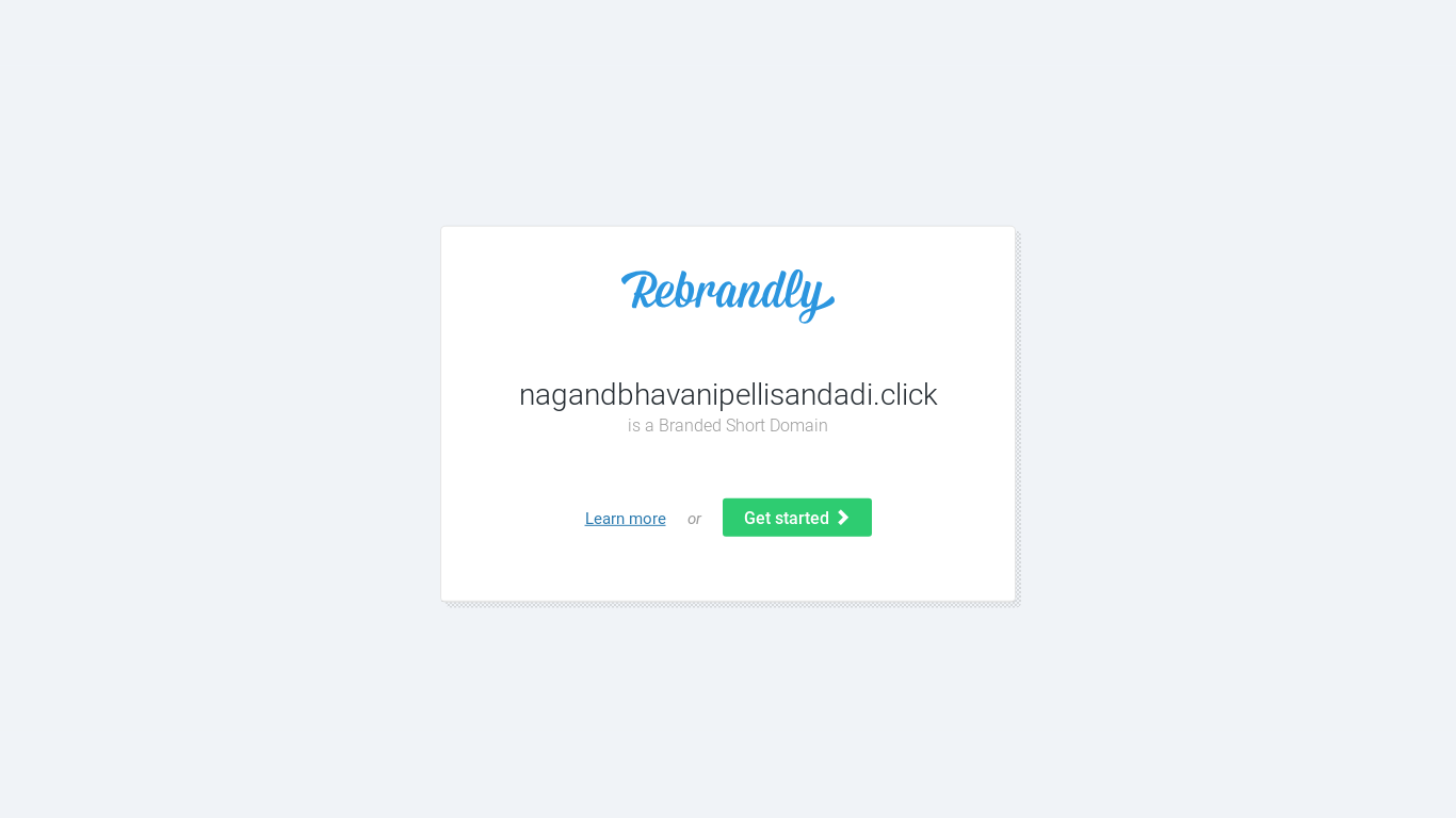 website screenshot of https://nagandbhavanipellisandadi.click/