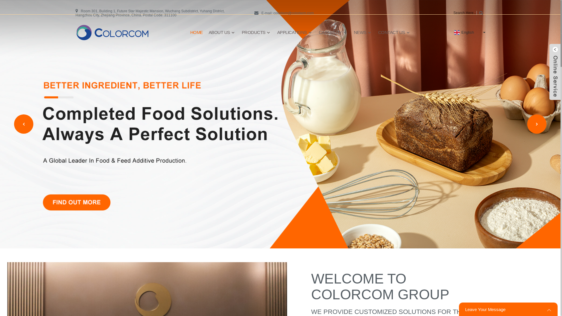 website screenshot of https://feedkem.com/