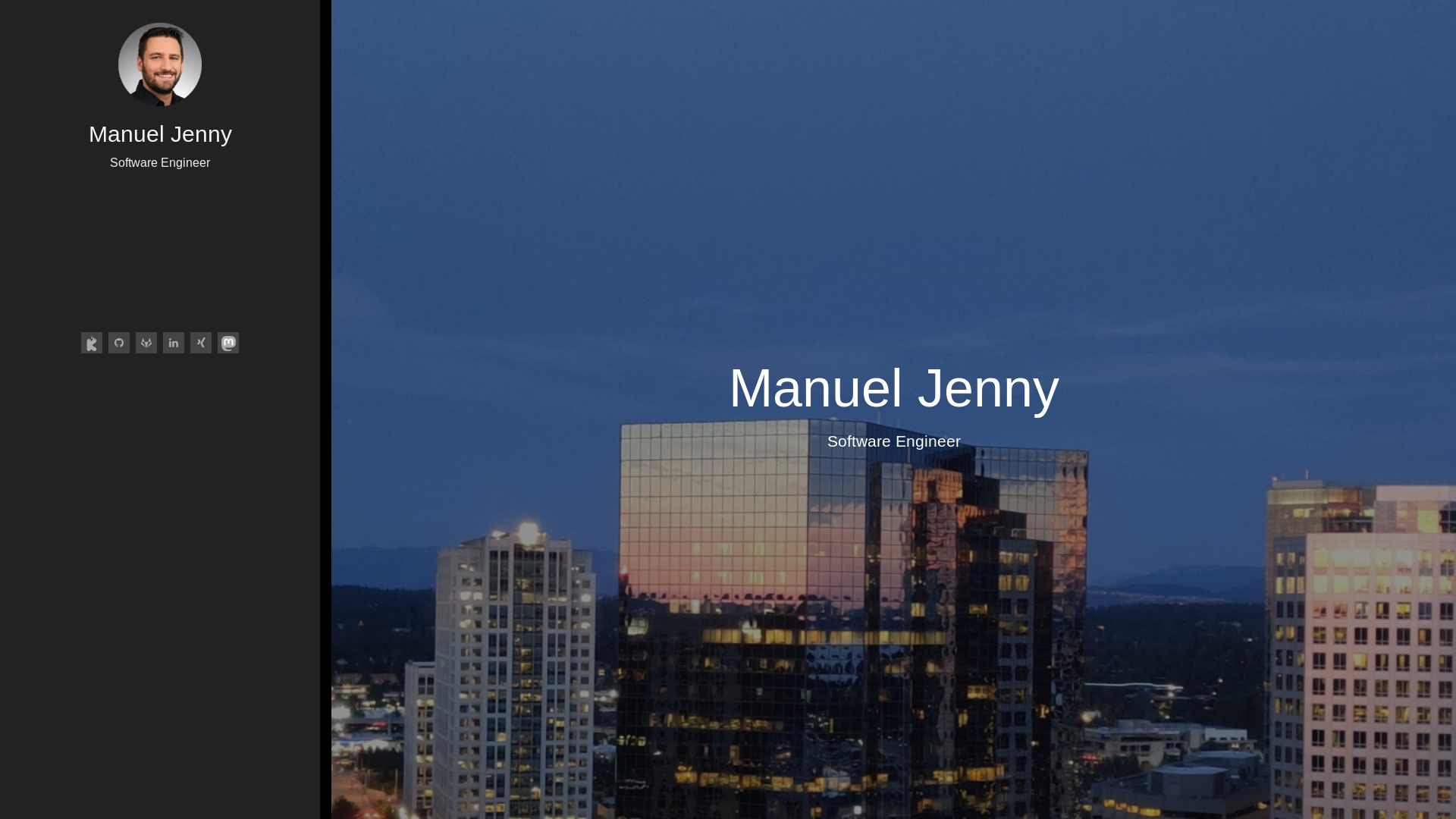 website screenshot of https://manueljenny.pages.dev/