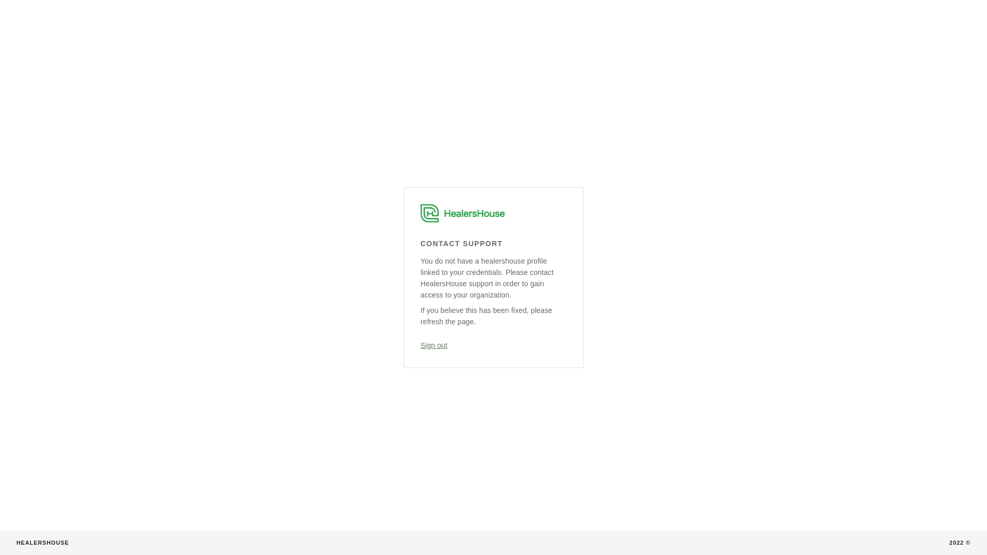website screenshot of https://healershouse-webapp.pages.dev/