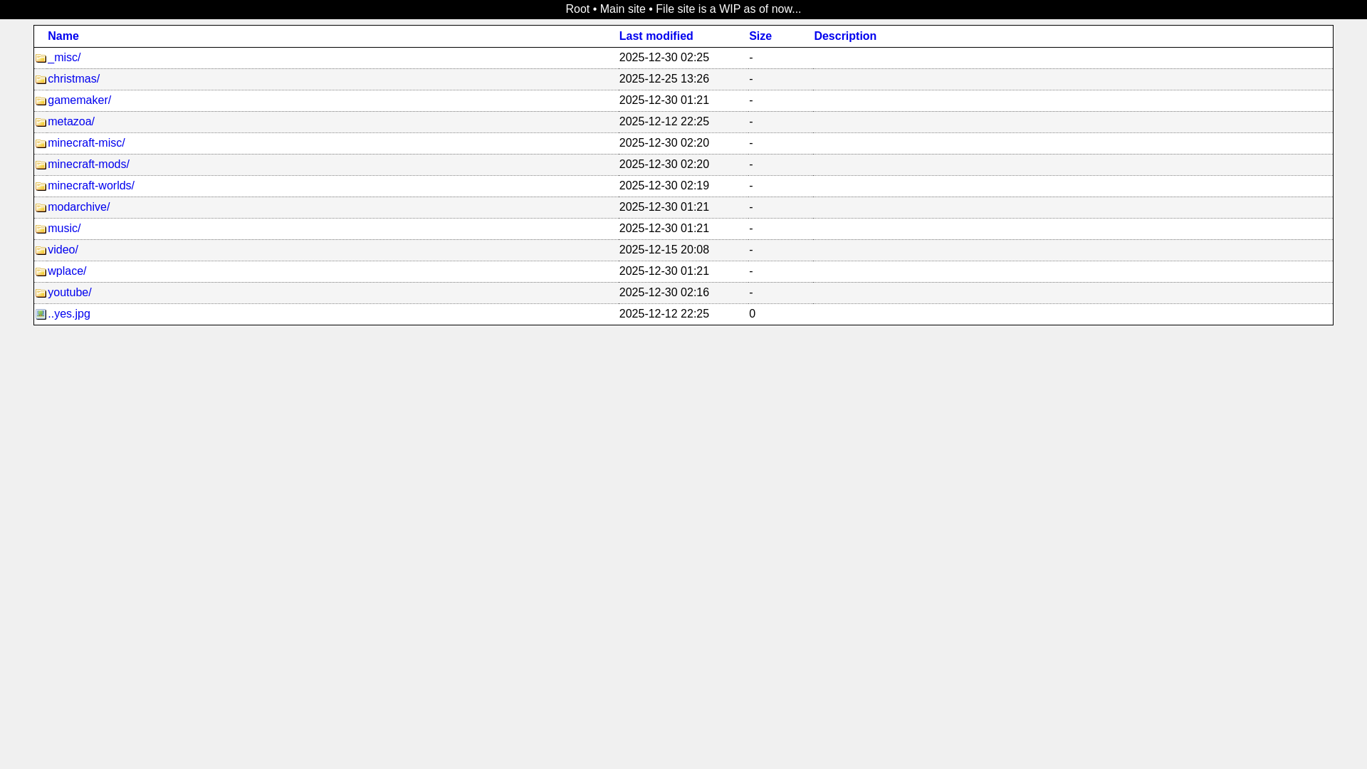 website screenshot of https://files.hitscan.org/