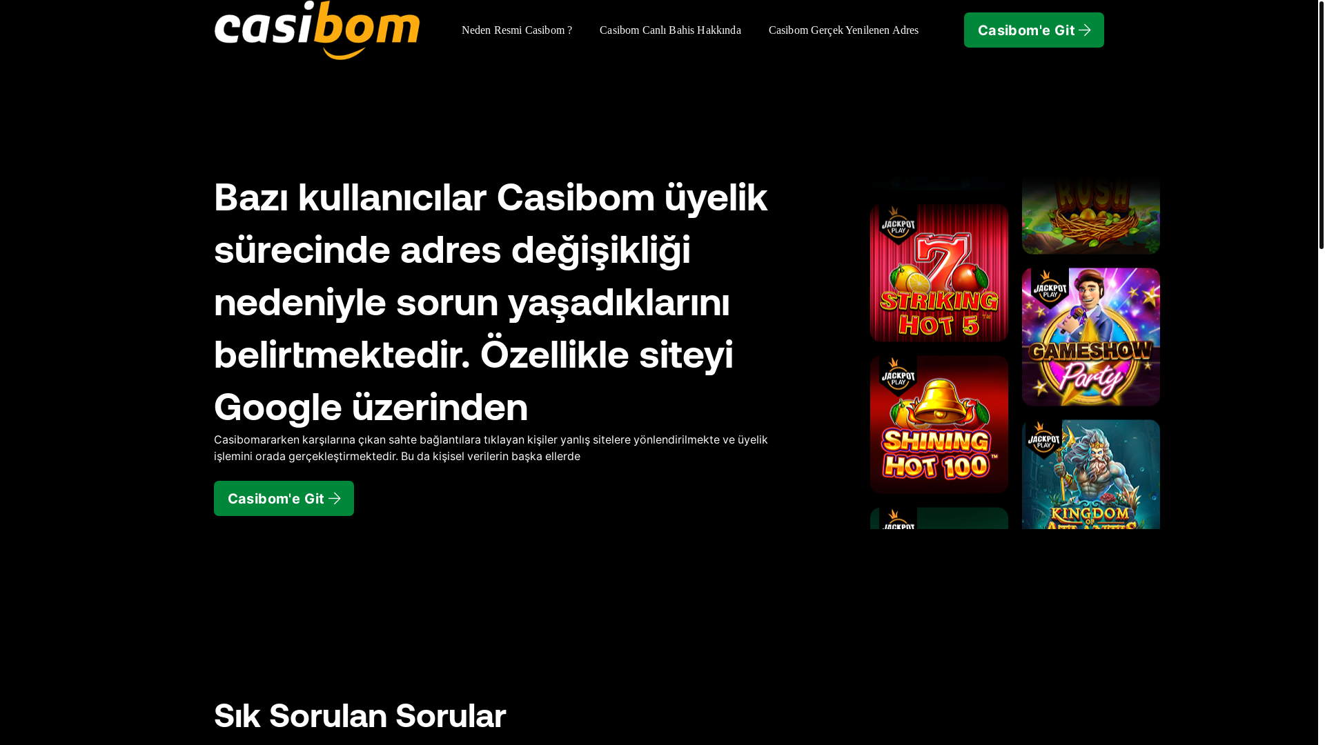 website screenshot of https://casibombura.com/
