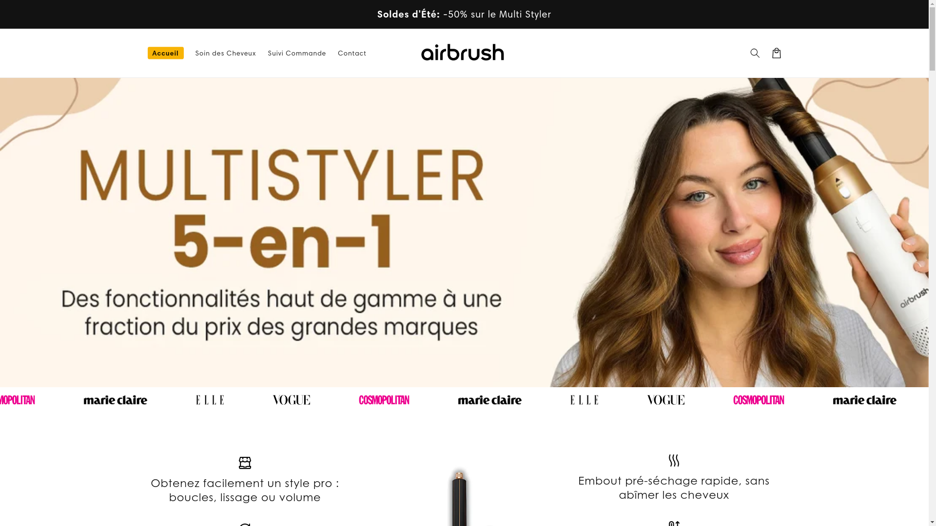website screenshot of https://airbrushfr.com/
