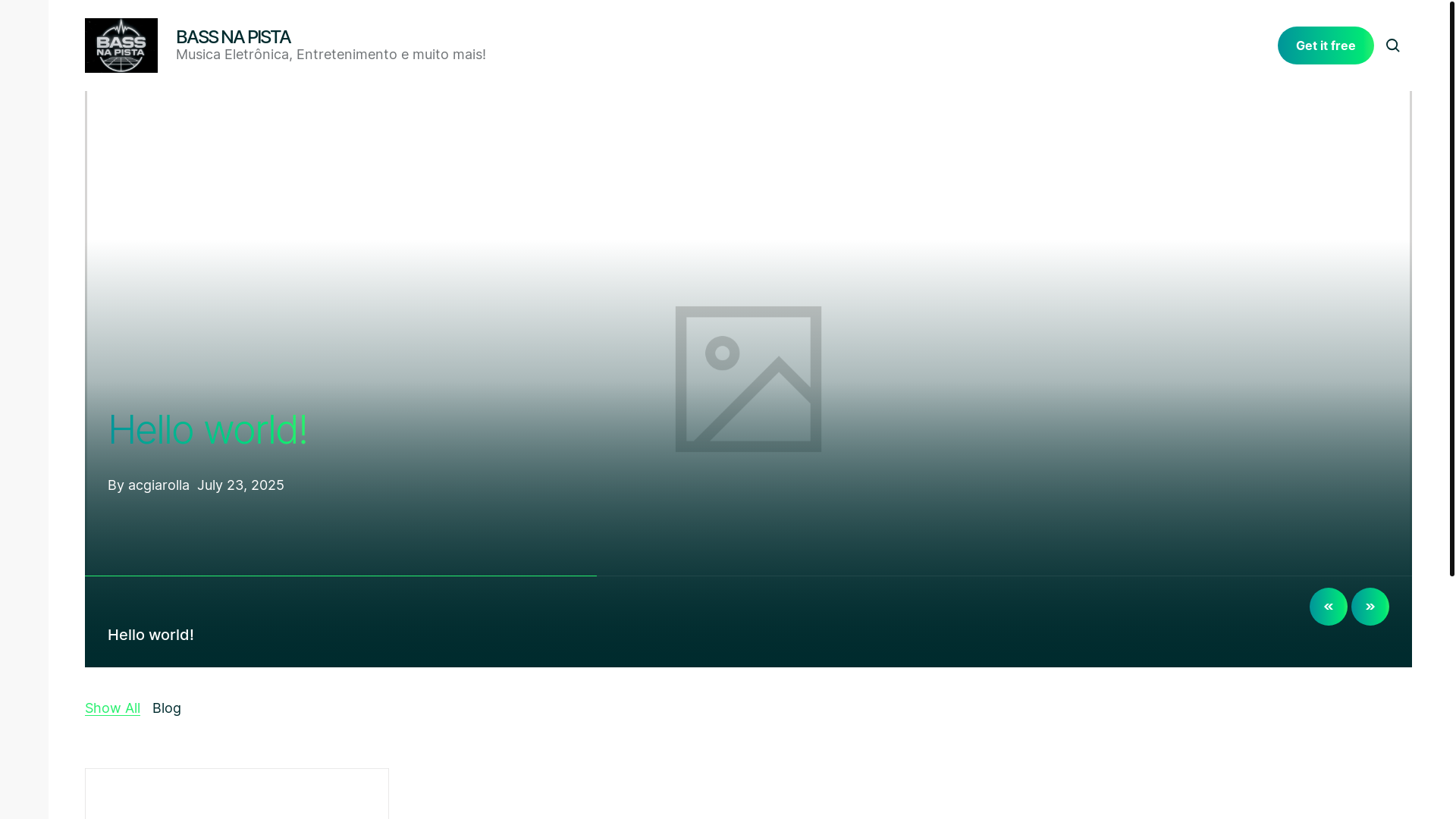 website screenshot of https://bassnapista.com.br/