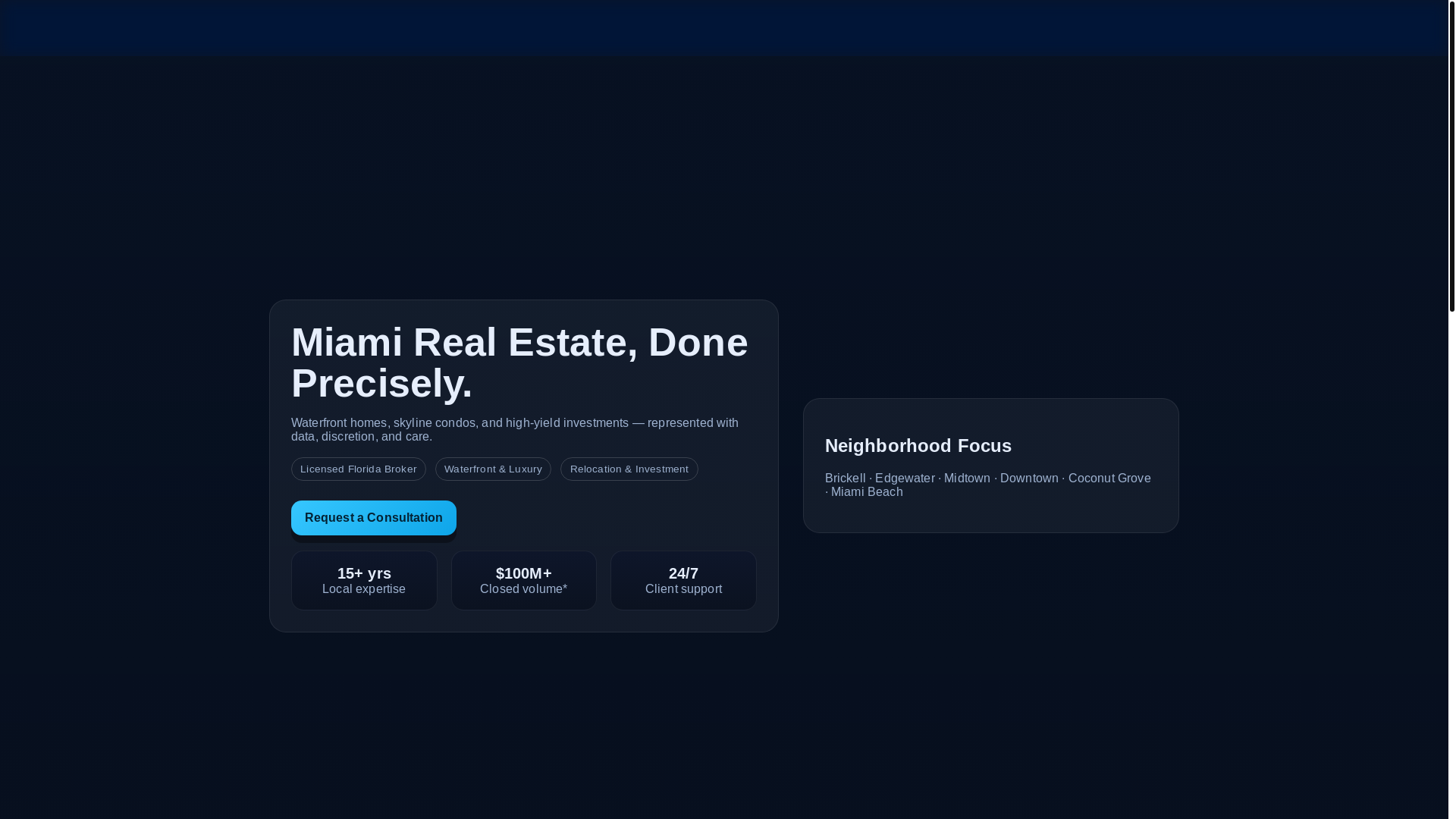 website screenshot of https://aquaviewrealtygroup.pages.dev/