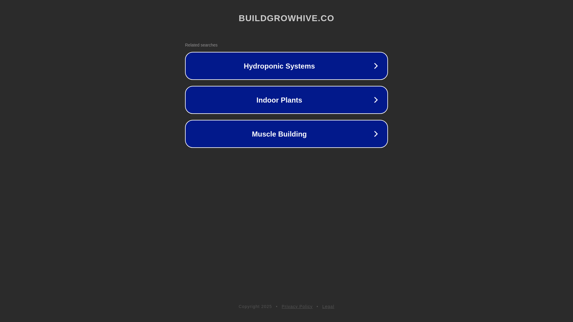 website screenshot of https://buildgrowhive.co/