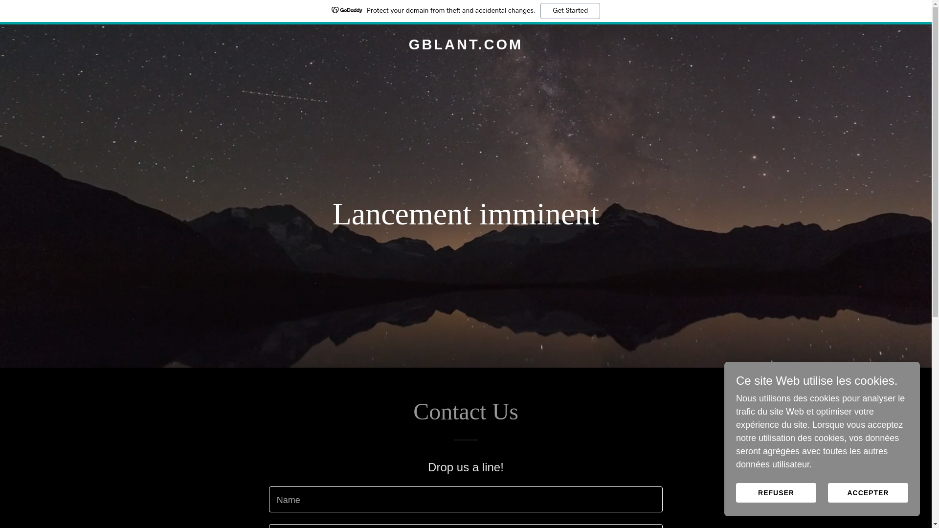 website screenshot of https://gblant.com/
