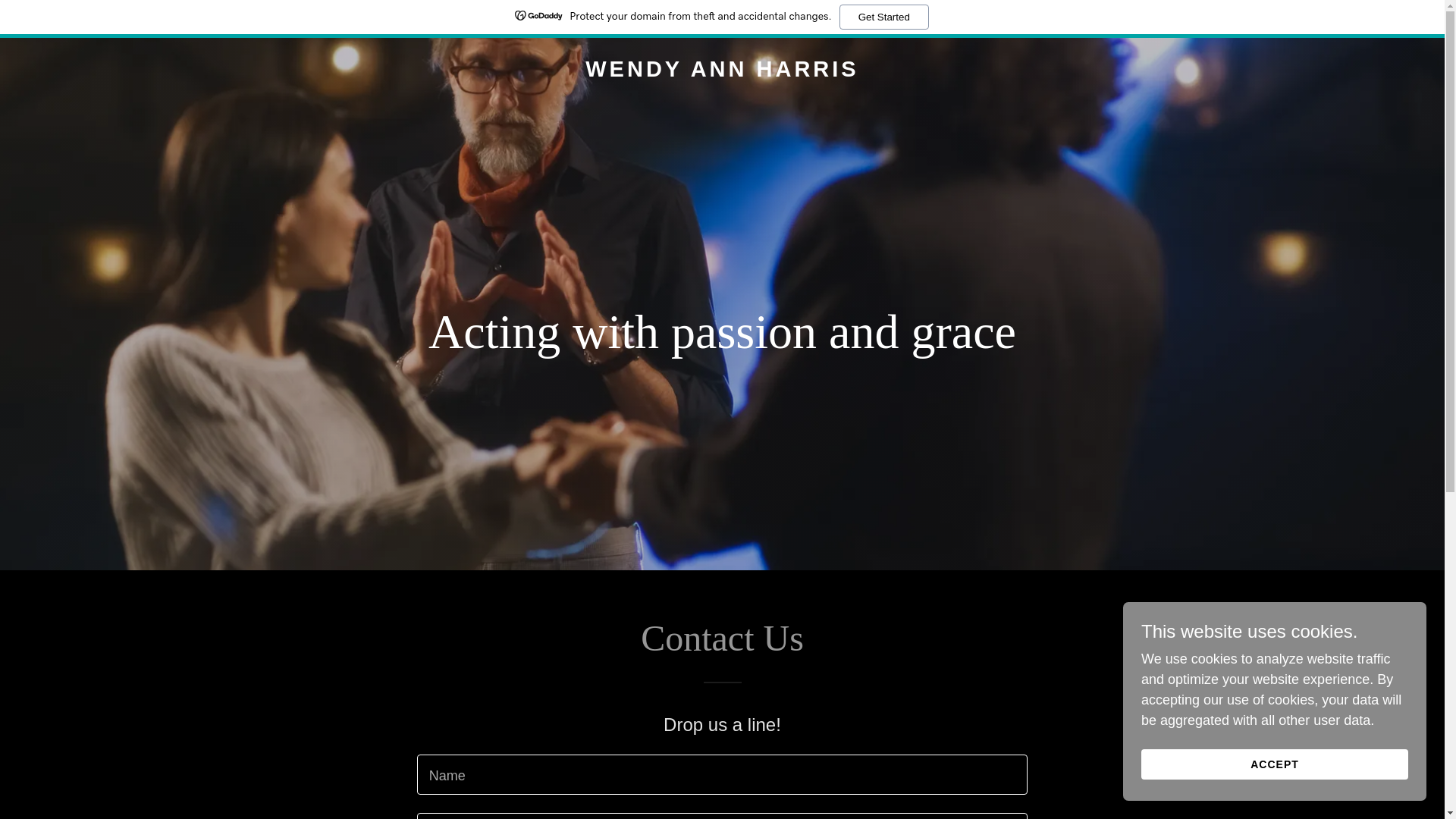 website screenshot of https://wendyannharris.com/