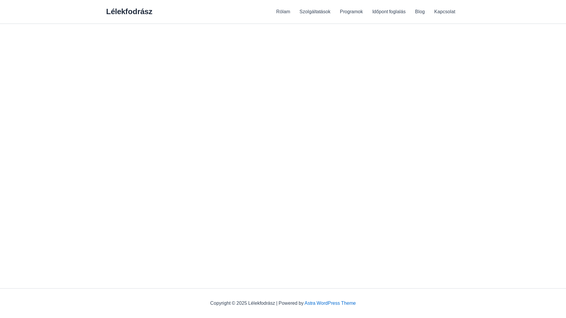 website screenshot of https://xn--llekfodrsz-z4a2g.hu/