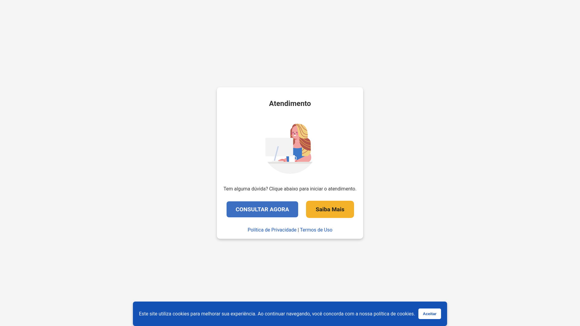 website screenshot of https://limpanomehoje.site/