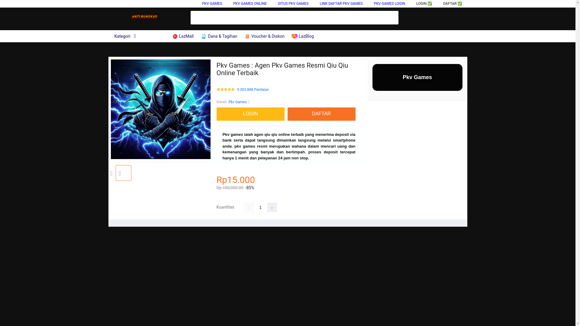 website screenshot of https://suarakiri.pages.dev/