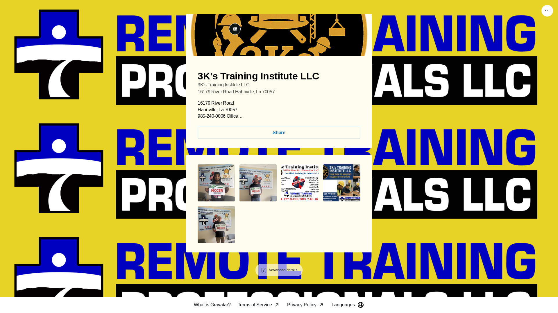 website screenshot of https://3kstraininginstitutellc.link/