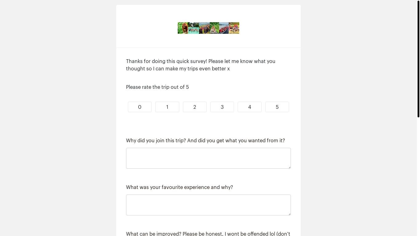 website screenshot of https://us6.list-manage.com/survey?u=f10010287c0dabd89c08c63c1&id=2f14042ca1&attribution=false