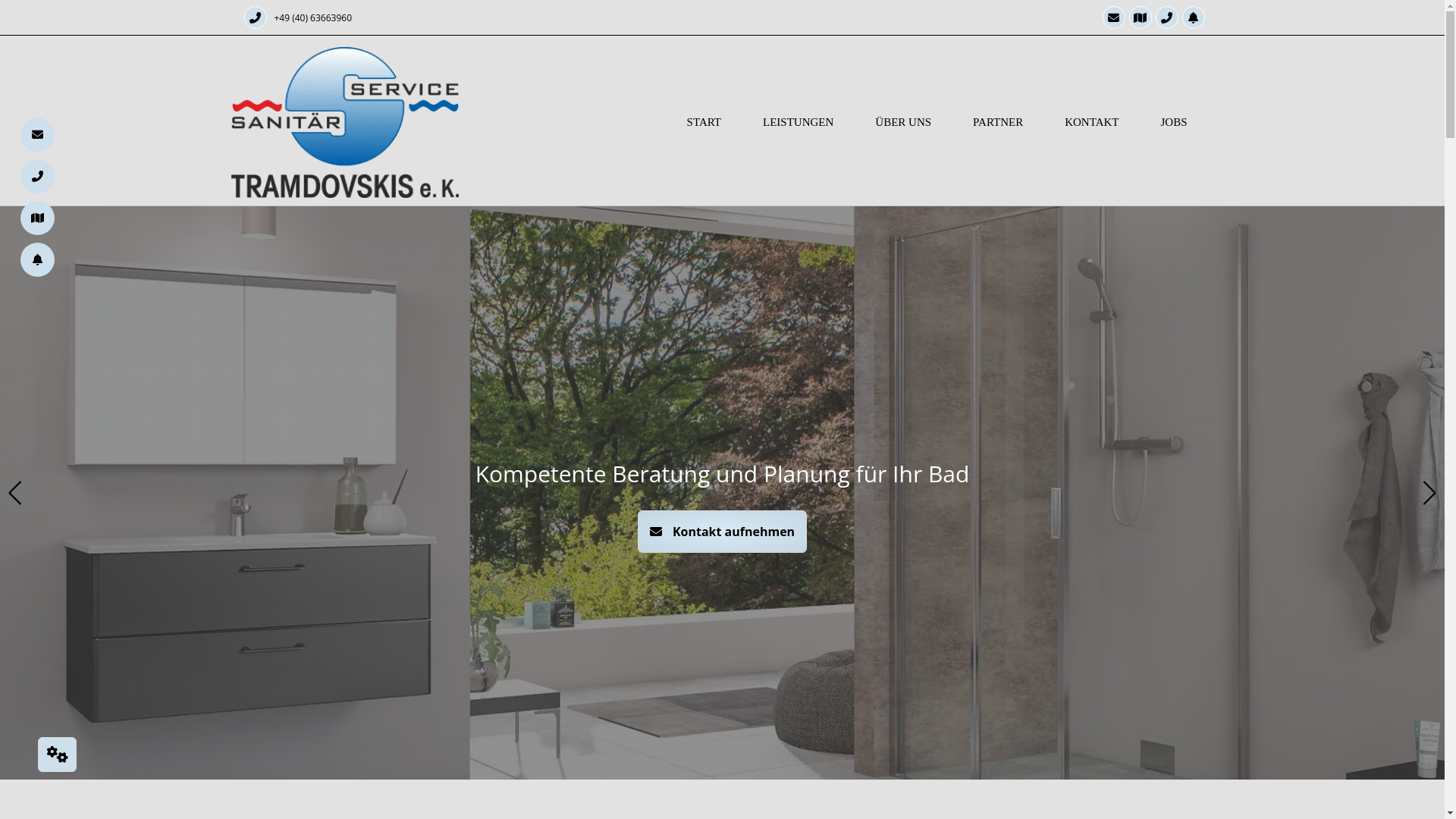 website screenshot of https://xn--sanitrservice-tramdovskis-pec.de/