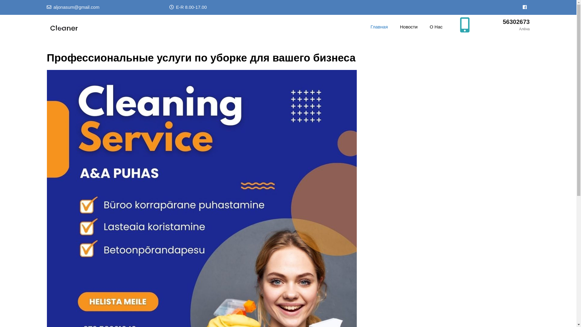 website screenshot of https://aapuhas.ee/