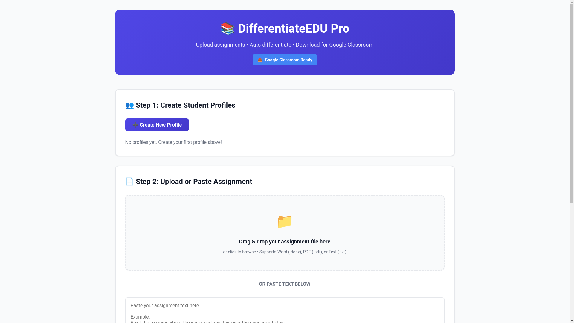 website screenshot of https://differentiate-complete.pages.dev/