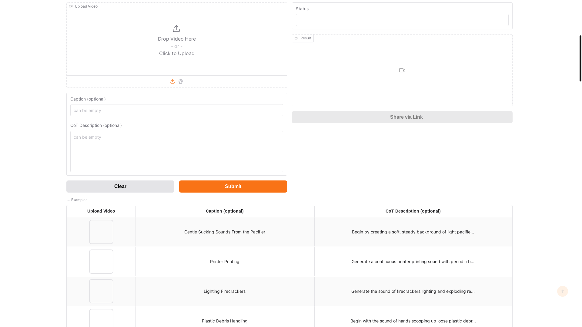 website screenshot of https://thinksound.pages.dev/