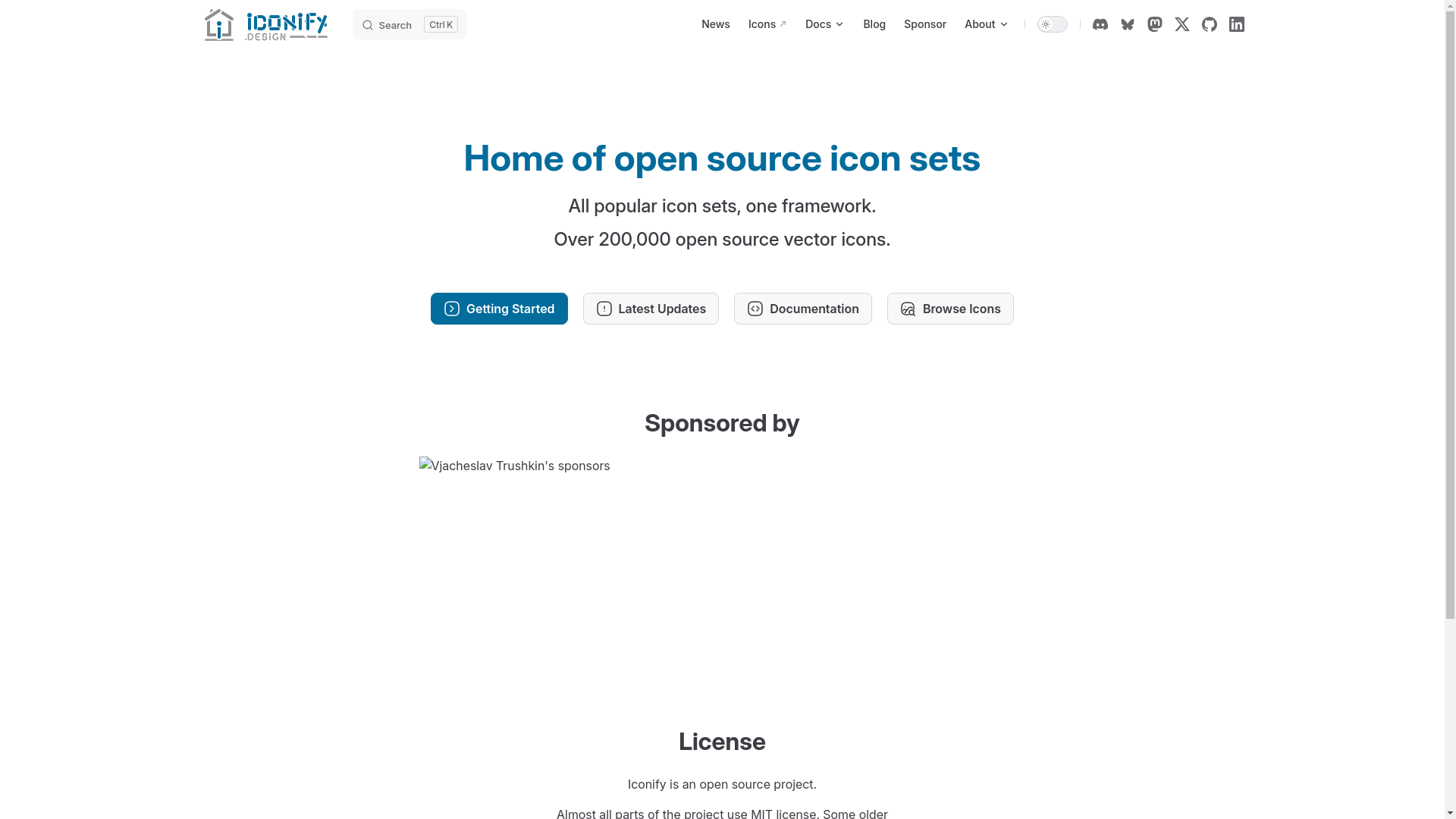 website screenshot of https://simplesvg.com