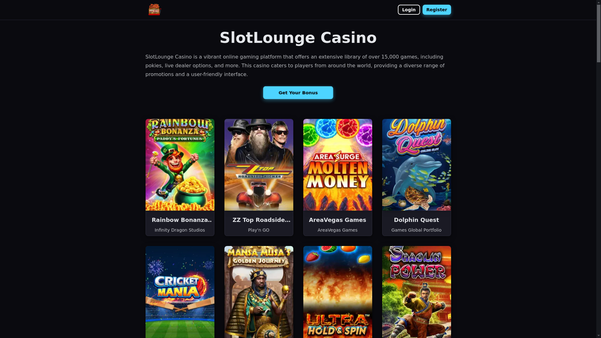 website screenshot of https://pokielounge-com.pages.dev/