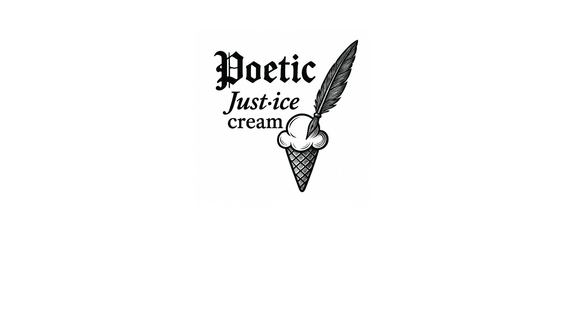 website screenshot of https://poeticjusticecream.com/