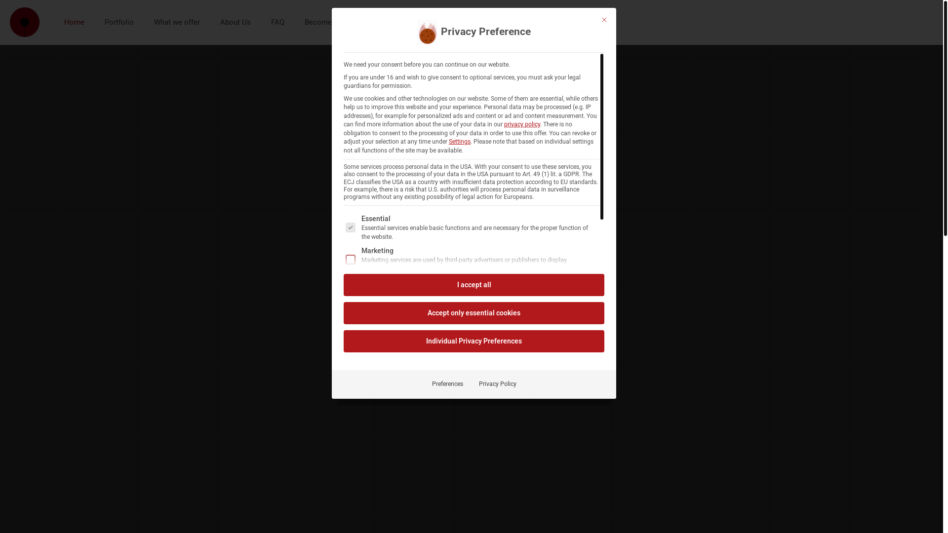 website screenshot of https://feierblumm.com/