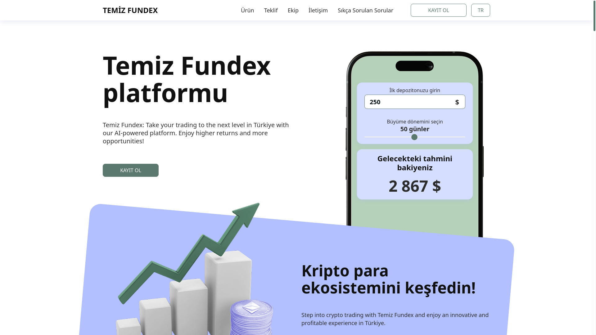 website screenshot of https://temiz-fundex.com/
