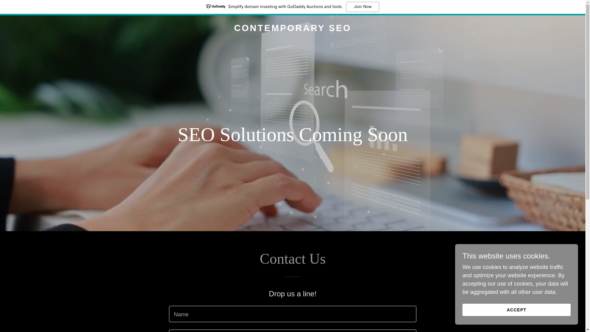 website screenshot of https://contemporaryseo.ca/