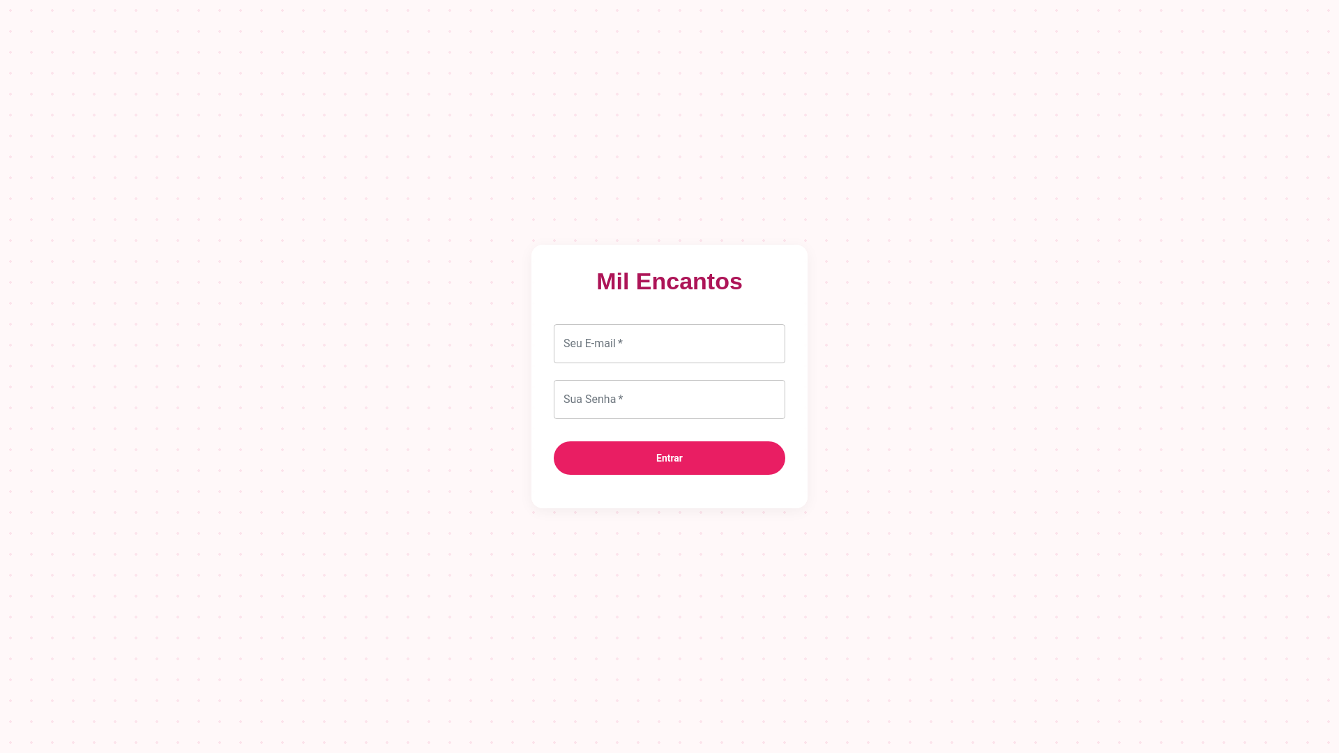 website screenshot of https://sistemagestaodoceriamilencantosgestafinanceira.pages.dev/