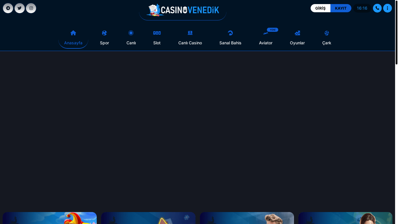website screenshot of https://casinovenedik369.com/