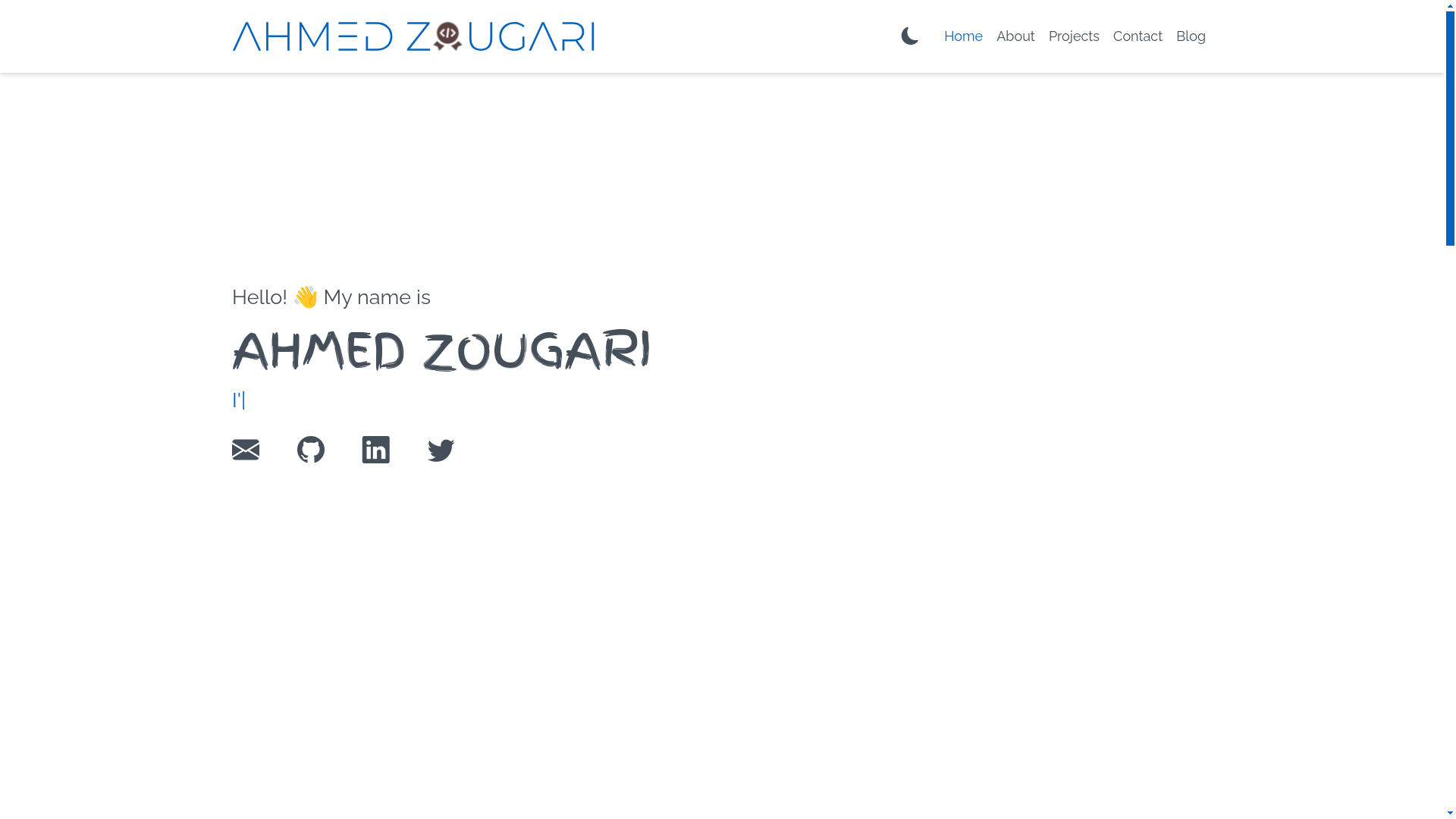 website screenshot of https://zougaritech.org/