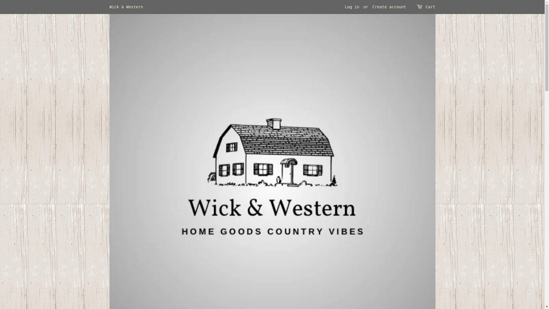 website screenshot of https://wickwestern.com/