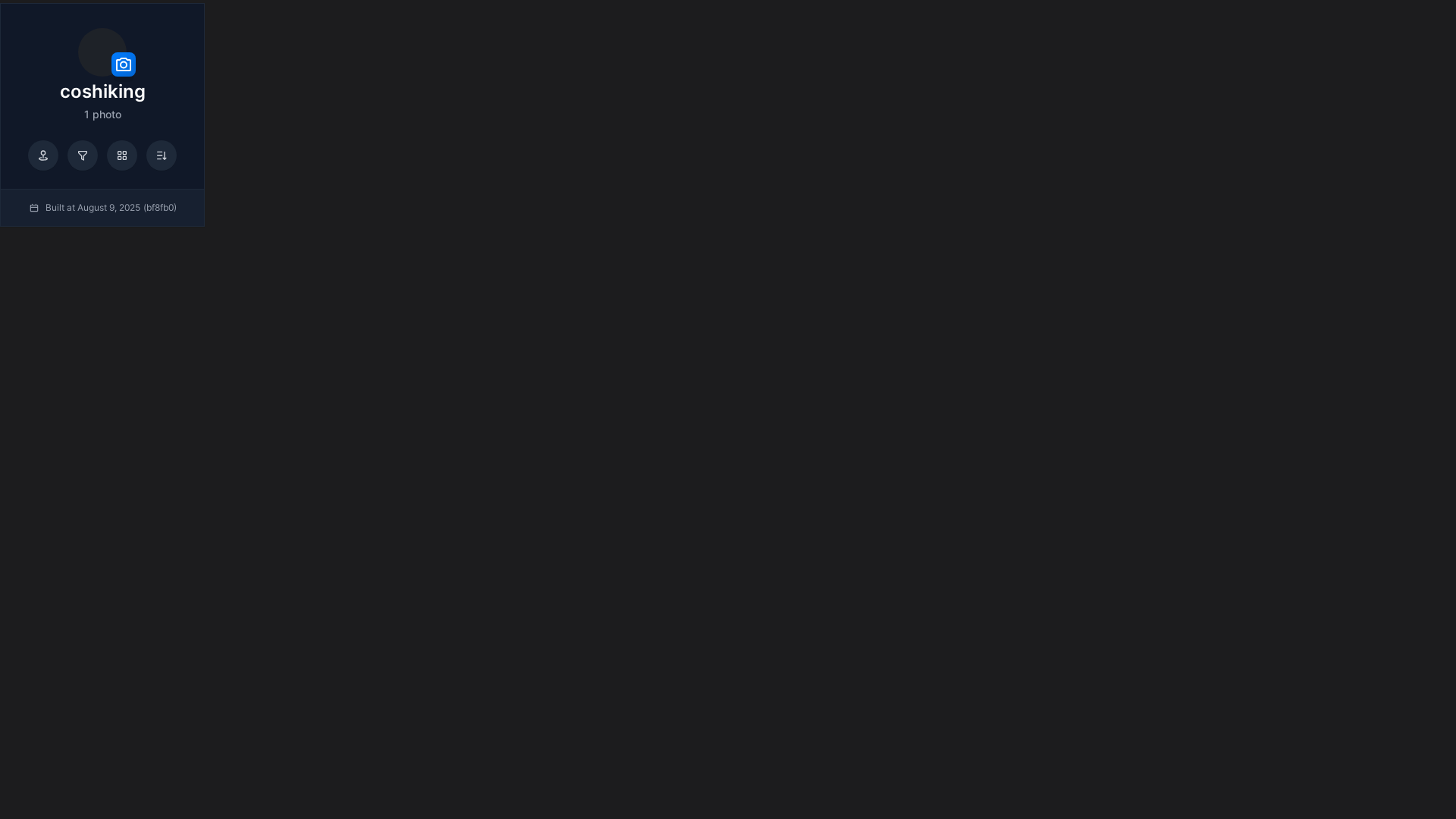 website screenshot of https://coshiking.pages.dev/