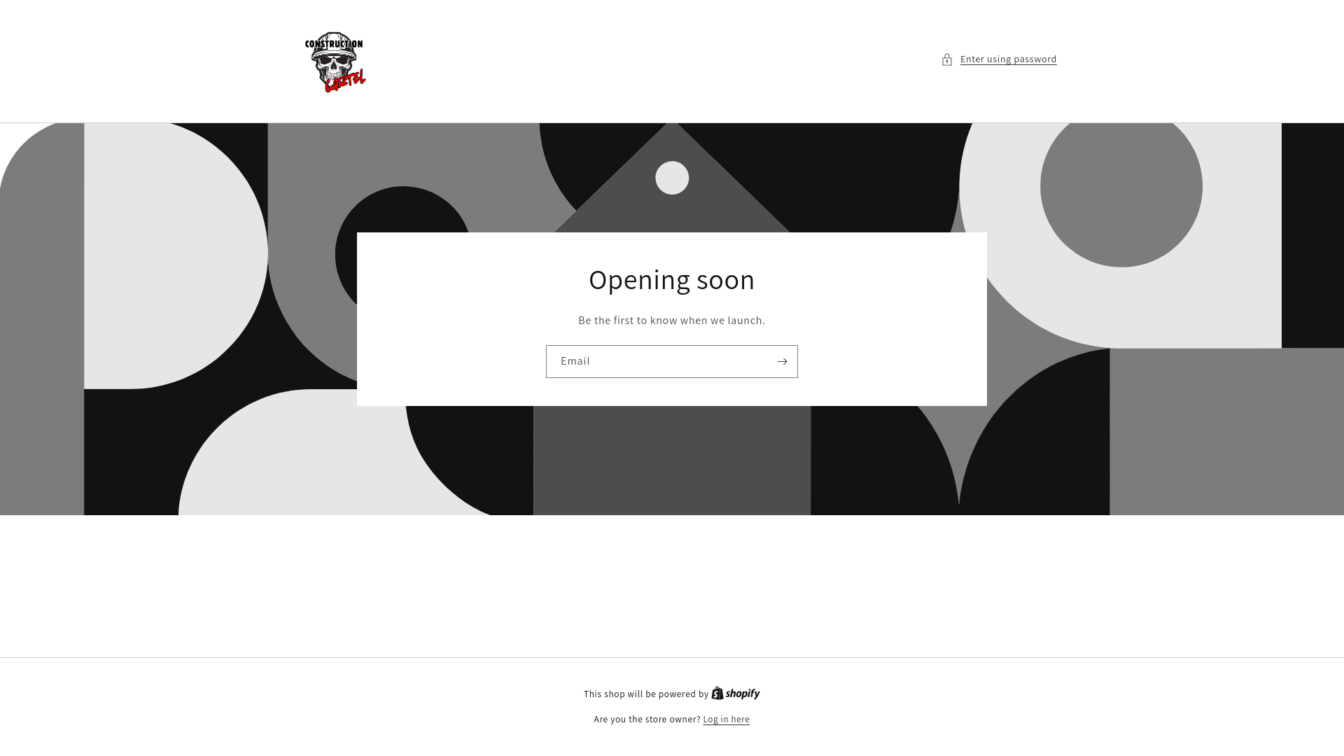 website screenshot of https://constructioncartel.org/